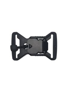 BLACK Fidlock Single Bar V-BUCKLE 40mm + Pull Tab