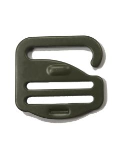 CL Distribution 25mm / 1" Forest Green Metal G Hook
