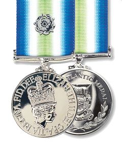Official FULL SIZE Falklands South Atlantic Medal + Ribbon + Rosette
