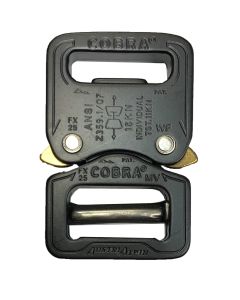 AustriAlpin-Black-Ansi-Cobra-Buckle-25mm/1"-FX25KVF-TE-Individually-Tested