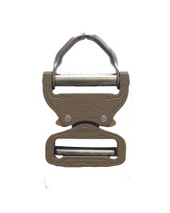 AustriAlpin Coyote Tan Ansi D Ring Cobra 45mm Buckle FX45CVD