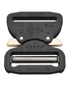 AustriAlpin 45mm Pro Style Cobra Buckle Male Adjustable Female Fixed With XL Clips - FY45KVF-XL