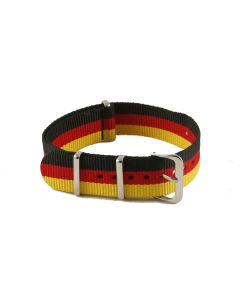 German Flag NATO G10 Nylon Military Watch Strap