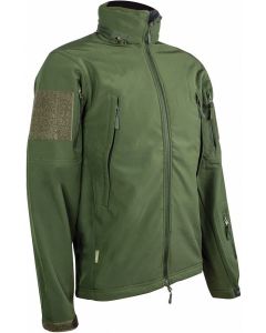 Triple Layered Highlander Tactical Soft Shell Jacket - Green