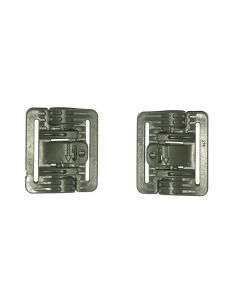 Pair of Black ROC 40 - Rapid Open Connector Closed