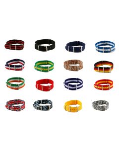 NATO G10 Nylon Military Watch Straps - Flags