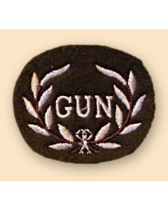 Qualified Gunner RARDEN Badge Qulification