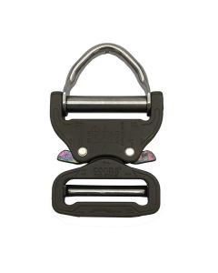 Austrialpin 45mm/1.75" D-Ring Cobra Buckle - Brown Grey - FX45QVD-XB