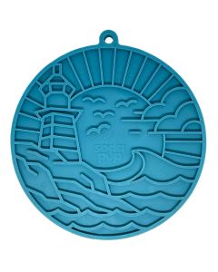 sodapup-lighthouse-blue-lick-mat-enrichment-mat-front-view