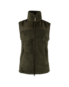 Jack Pyke Sherpa Fleece Gilet – Dark Olive Green Outdoor Waistcoat