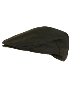 Wax-flat-cap-side-view