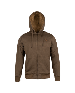 Jack Pyke Yakka hoodie coyote full zip front view