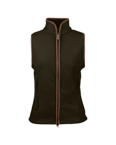 Jack Pyke Ladies Countryman Fleece Gilet – Dark Olive Thermal Outdoor Waistcoat