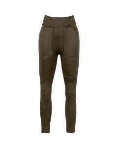 jack-pyke-ladies-utility-leggings-brown-front-view