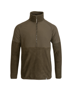 Jack Pyke Bleasdale Half Zip Fleece Top – Dark Olive Outdoor Pullover