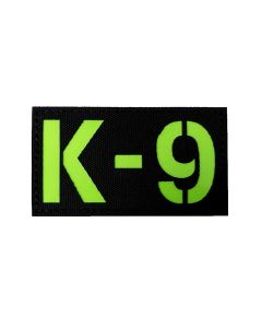 K9 Patch – Laser Cut Velcro ID for Working Dog's or Handlers (Green Background) 9cm x 5cm