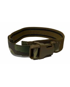 UKOM Elasticated Leg Strap – 38mm with Anti-Slip Lining (Coyote/Multicam)
