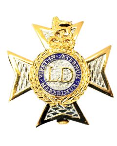 Light Dragoons issue Cap / Beret Badge