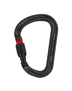 Petzl-Carabiner-WILLIAM-SCREW-LOCK-Black