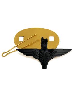 Parachute Regiment Kings Crown Black Cap / Beret Badge