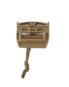 Duraflex 25mm Quick Release Buckle / Tubes V2  Male Only (Coyote Brown)