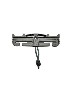 Duraflex Quick Attach Split Bar Quick Release MALE ONLY Tubes V2 - Double Slot (Wolf Grey)