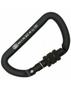 Kong Mini D - Black Screw sleeve Carabiner / Connector