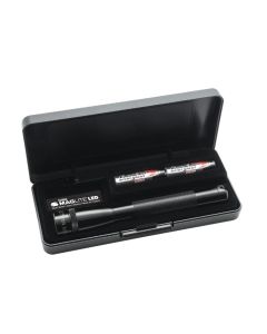 Mini MAGLite LED 2 Cell AA Flashlight + Presentation Box - Black