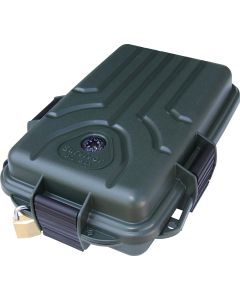 Survivor Dry Box by MTM - Built in Compass -  Forest Green