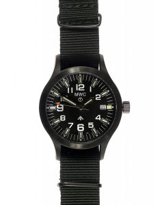 Military Watch Company MWC MKIII PVD Steel Watch with Tritium GTLS Tubes 