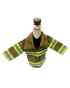 Mini Fire Service Jacket Bottle Cover