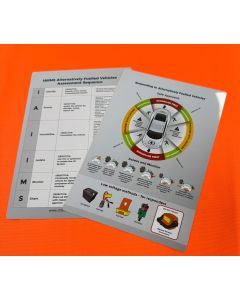 AFV Responder Safety Assessment Card (A5 PVC) Weatherproof Card 