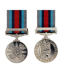 Official Op Shader Miniature Medal, Clasp and Ribbon