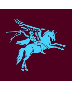 5 Airborne Brigade Pegasus Right Facing Decal / Sticker (75mm x 75mm)