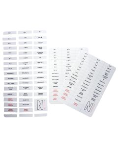 Heavy Duty Lightweight Plastic Model Kit Cards