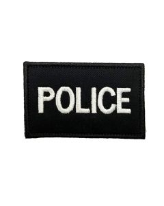 POLICE Velcro Backed Badge 8cm x 5cm - **Restricted Purchase 