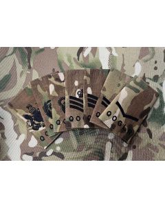 Multicam / MTP Rank Slide Epaulette - QUEEN'S OWN GURKHA LOGISTIC REGIMENT (All Ranks)