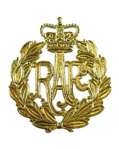 Brass Royal Air Force Airmens RAF Beret / Cap Badge