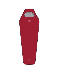 Highlander-Scarlet-Red-ZETA-100-Sleeping-Bag-Main-View