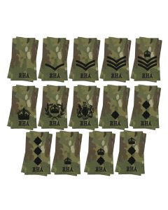 royal-horse-artillery-rank-slides-all-ranks-are-displayed