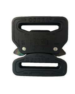 AustriAlpin 33mm/1.3" Cobra Matt Black Buckle - FC33MFF-B