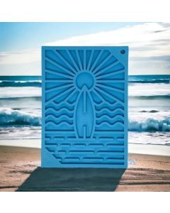 front-view-of-blue-surf-lick-mat