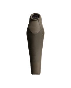 mammut-tyin-mti-5-season-180l-synthetic-insulated-winter-expedition-sleeping-bag-bison-zipped-front-view