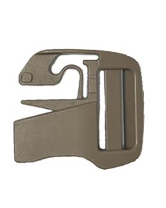 Duraflex Utility 1" / 25mm Side Release Half Buckle - Dual Adjust (Tan499 IR) 