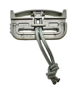 Duraflex Quick Release Buckle / Tubes V2 - Single Slot Male Only (Wolf Grey)