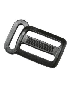 Duraflex Black 15mm - 15mm Sternum Strap Adjuster Triglide / Sliplok (5/8")