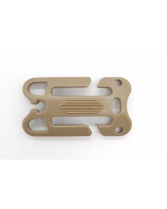 Tan499 IRR DURAFLEX  WEB END CLIP 25MM /1" 