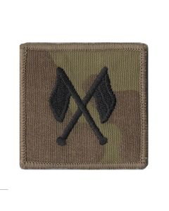 MTP Radio Operators + Regimental Signalling Instructors Crossed Flags Trade Badge