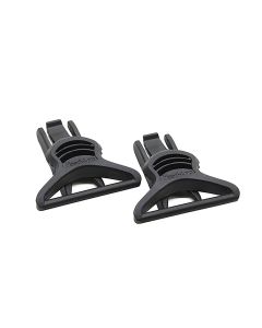 Tactical Helmet Rail Black Goggle Swivel Clips 36mm  pair