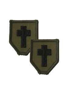 British Military Chaplain's Collar Patches (pair)